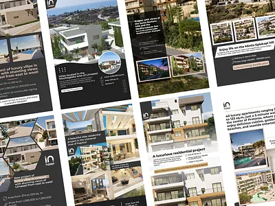 Advertising banner for real estate ads advertising banners design graphic design real estate social media