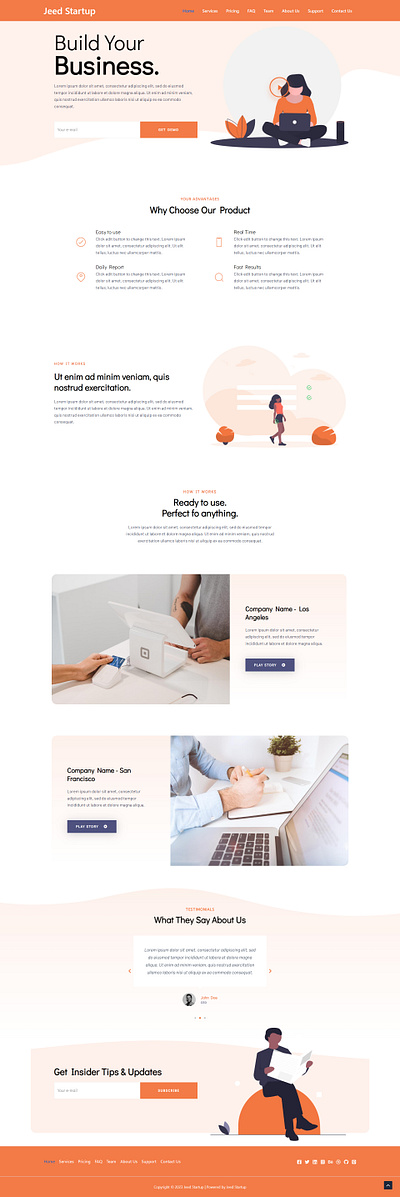 Agency Website on WordPress Using Elementor by Zahid Evaan agency lading page agency website astra theme customize elementor elementor expert elementor pro landing page theme customization webdesignexpert wordpress customization wpexpert