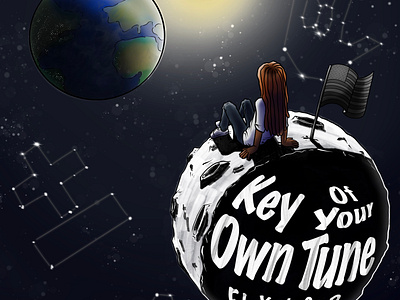 Key of Your Own Tune Album Cover branding design digital digitaldrawing figuredrawing illustration logo procreateapp