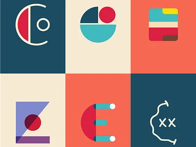 Letter 'E' : 36 Days of Type branding design graphic design illustration typography vector