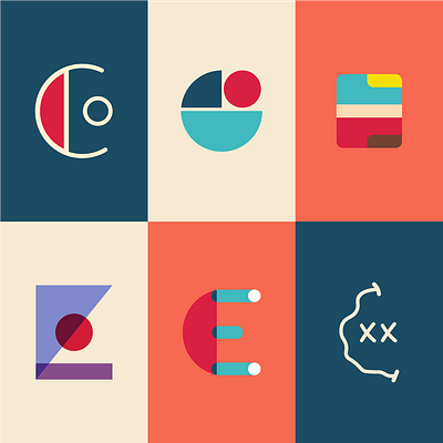 Letter 'E' : 36 Days of Type branding design graphic design illustration typography vector