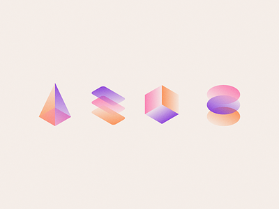 Interplay 3d abstract ai diamond geometric gradient grain hexagon icon illustration isometric layer multiply overlap overlay server shape spot tech texture