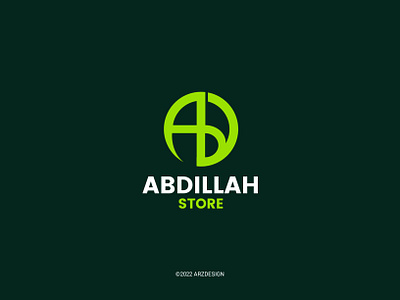Logo Design Abd Online Store branding graphic design logo