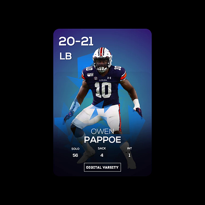 3d NFT x TCG Football Card digital assets