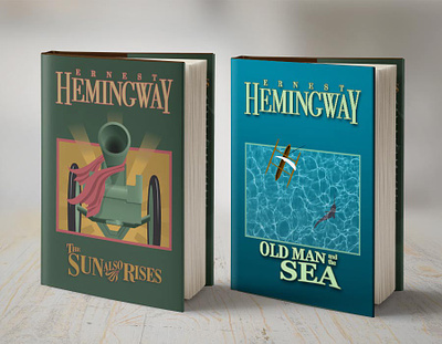 Hemingway branding design graphic design illustration logo packaging typography