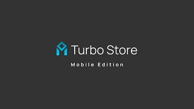 Turbo Store Mobile App app design graphic design logo ui ux