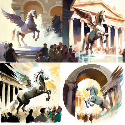 Renaissance Flying Pegasus