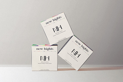 New Hights- Mood Swings Variety Pack Box Packaging beverage design brand inspiration branding design drink box drink design drink packaging graphic design illustration packaging packaging design product design typography