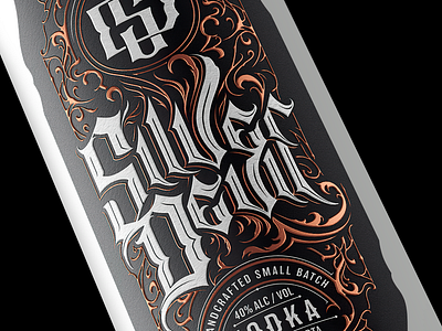 Silver Devil Spirits beer beerart beerlabel branding design gin graphic design hired guns creative illustration mindkillerink mki spirits type typedesign vodka