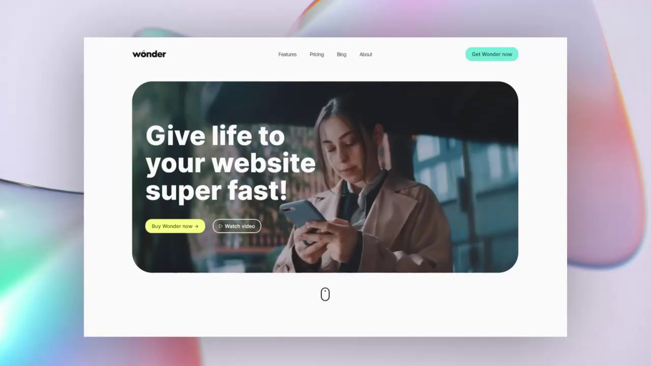 Example of Landing Page Design