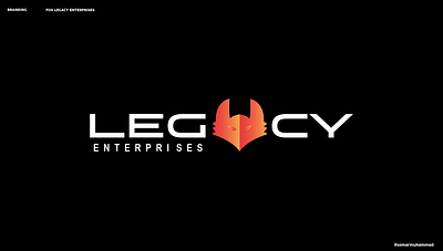 FOX LEGACY ENTERPRISES branding graphic design logo