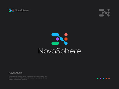 NovaSphere logo a b c d e f g h i j k l m n abstract app bestlogo branding creative logo crypto logo graphic design illustration logo logomark minimal nlogo o p q r s t u v w x y z tech logo typography vector