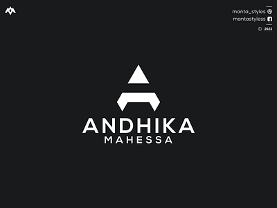 ANDIKA MAHESA a icon a logo branding design graphic design icon illustration letter logo minimal ui vector