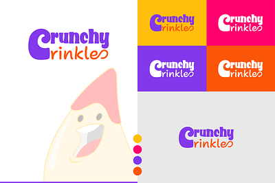 Logo Design - Crunchy Crinkle branding graphic design logo