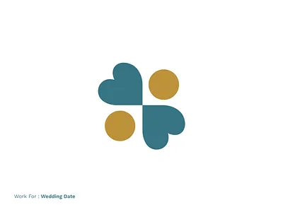 Wedding Date | logo, logo design, logos, branding brand brand identity branding creative logo icon identity logo logo design logo designer logo inspiration logo mark logos mark minimalist logo modern logo simple logo symbol vector