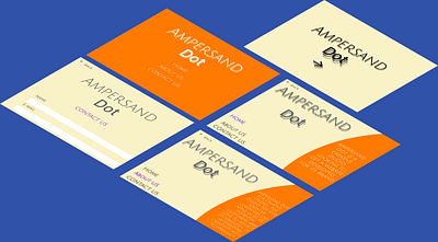 Designing of Ampersand dot 3d animation app branding design graphic design illustration motion graphics ui