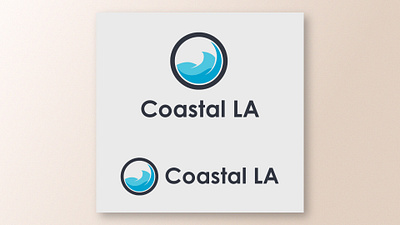 Coastal LA Logo Design Comps branding design graphic design illustration logo print printed vector