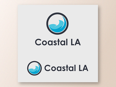 Coastal LA Logo Design Comps branding design graphic design illustration logo print printed vector