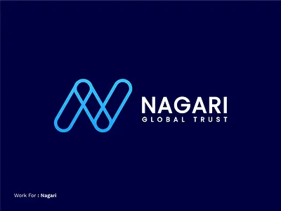 Nagari | logo, logo design, logos, branding abstract brand branding creative logo icon identity logo logo design logo designer logo inspiration logo mark logos logotype mark minimalist logo modern logo simple logo symbol typography vector