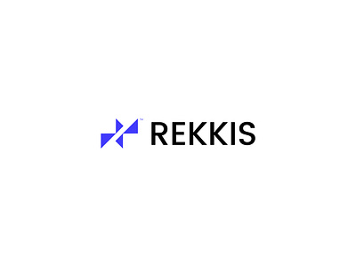 REKKIS Logo Design brand design branding branding identity creative logo data design graphic design letter logo log idea logo logo design logo mark logos minimal logo monogram nft r logo software symbol tech logo