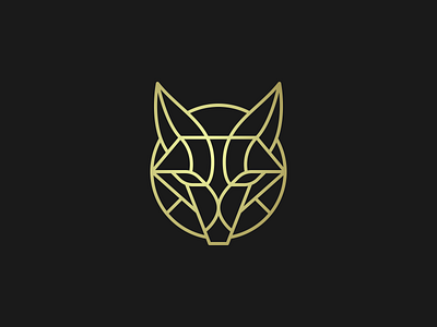 Luxury Golden Wolf Head Logo animal animal logo design elegant golden wolf heraldy icon iconic logo logo design logodesign luxury luxury logo minimal minimalist logo predator security wolf wolf logo