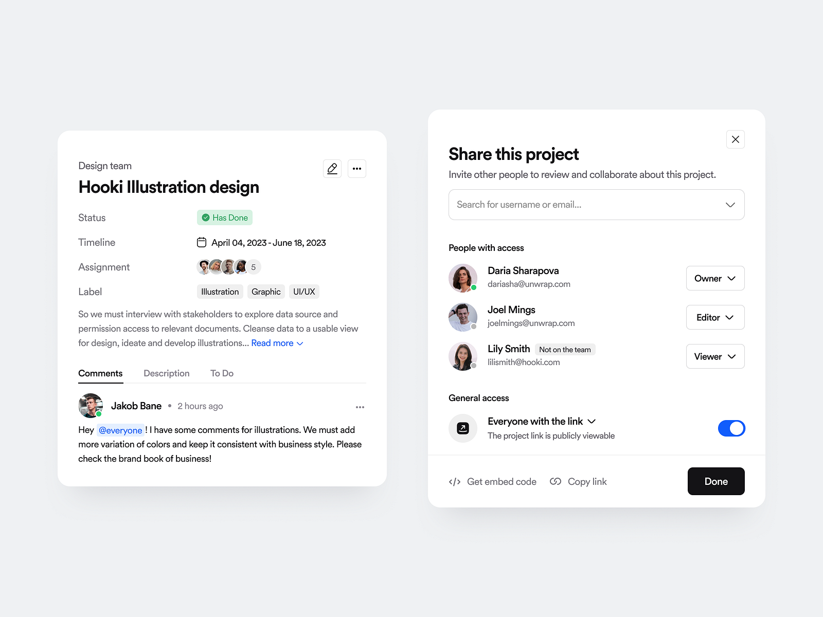 UI Components by Saeedworks for Unwrap on Dribbble