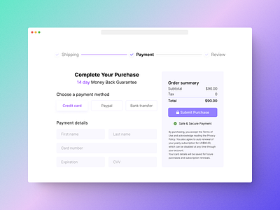 Credit Card Checkout Form app design bank branding checkout form credit card debit card figma graphic design mobile app payment product design ui design uiinspiration uiux ux design uxinspiration web web design