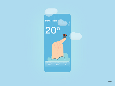 Weather App Animation animation app build design designdrug forcasting graphic design illustration minimal mobile motion graphics ui ux watchmegrow weather