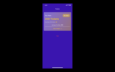 Yotta Ticket - Mobile App Prototype design figma mobile app design ui uiuxdesign