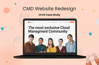 CMD Website Redesign app clean cloud management design illustrator ui ui design uiux design web app web design web ui