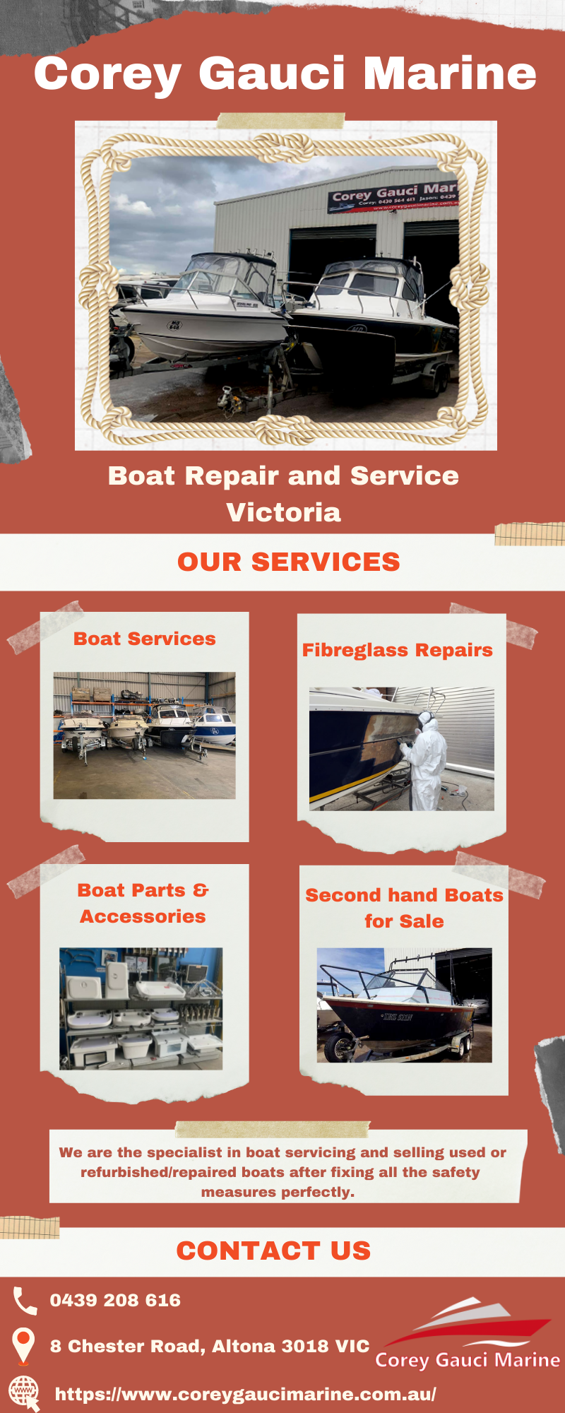 Best Boat Mechanic in Victoria Corey Gauci Marine by Corey Gauci