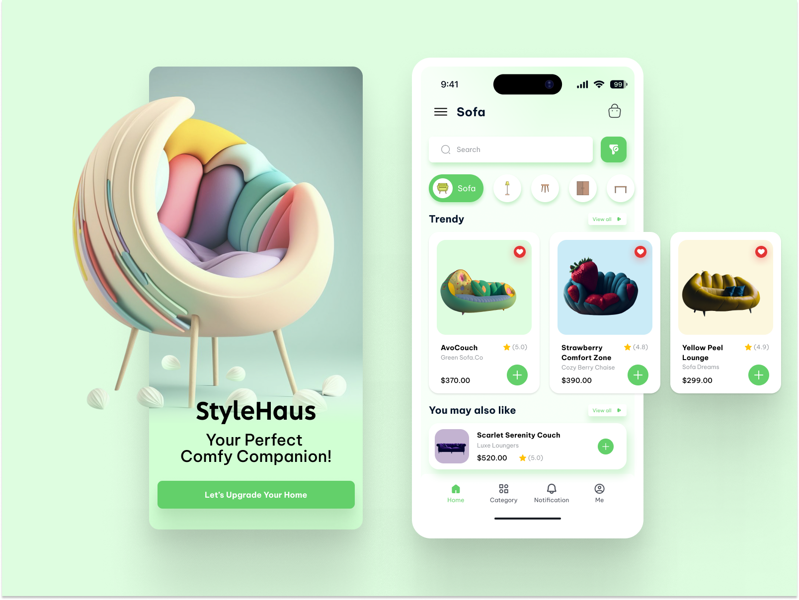 Example of Mobile App Design