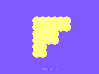 F for foam ( for sale ) 36daysoftype branding clean f ff foam icon letter logo mark monogra monogram technology