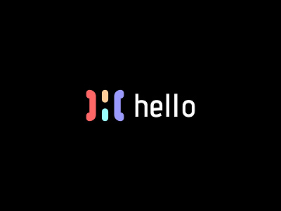 hello logo design