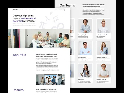 Vector - About Us about branding business clean clean design design flat illustration logo minimal ui