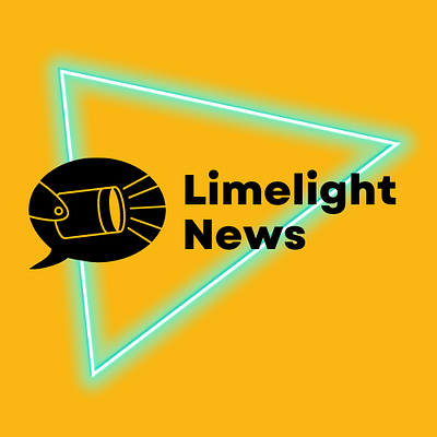 Limelight News branding design graphic design logo