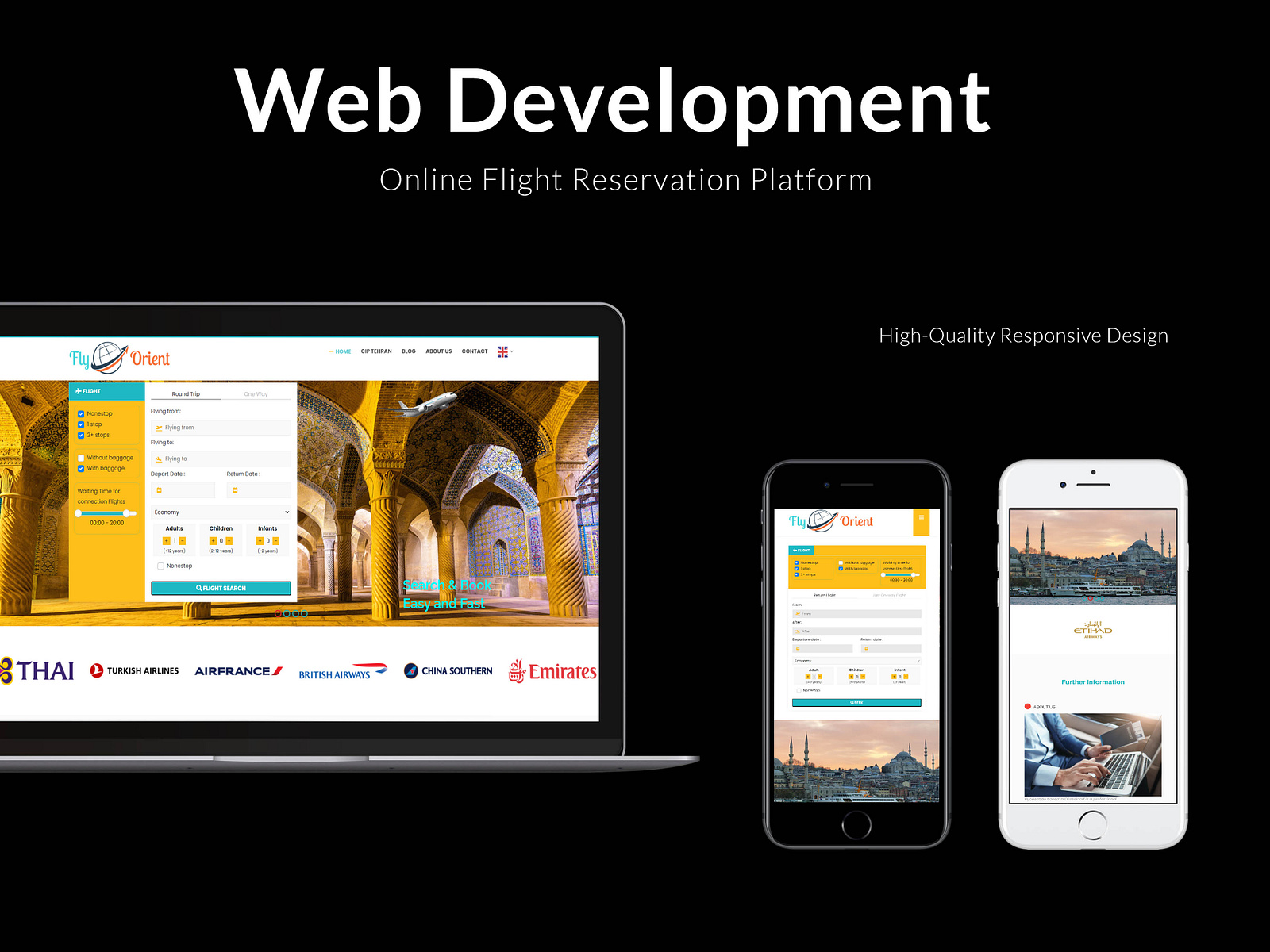 Website Design and Development by HiDEV on Dribbble