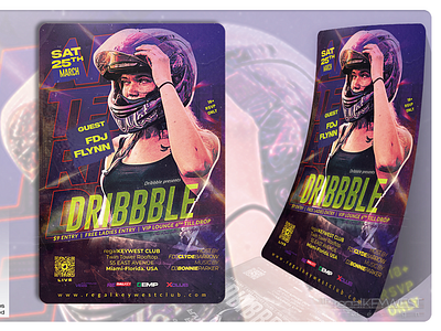 Night Club Party Flyer 300 dpi advertise after ride after work party banner branding cmyk design festival flyer templates graphic design ladies party night club flyer night club party print ready purple social media template vertical yellow