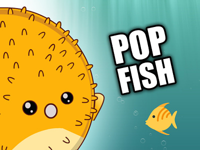 Pop Fish 🐠 after effects animation cartoons character cute design fish funny humor illustration kawaii memes motion design motion graphics video editing visuals