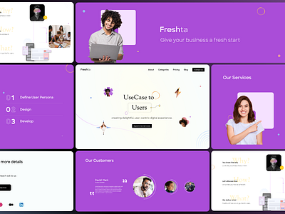 Freshta - website for product freelancing branding design freelancing minimal ui ux vector website