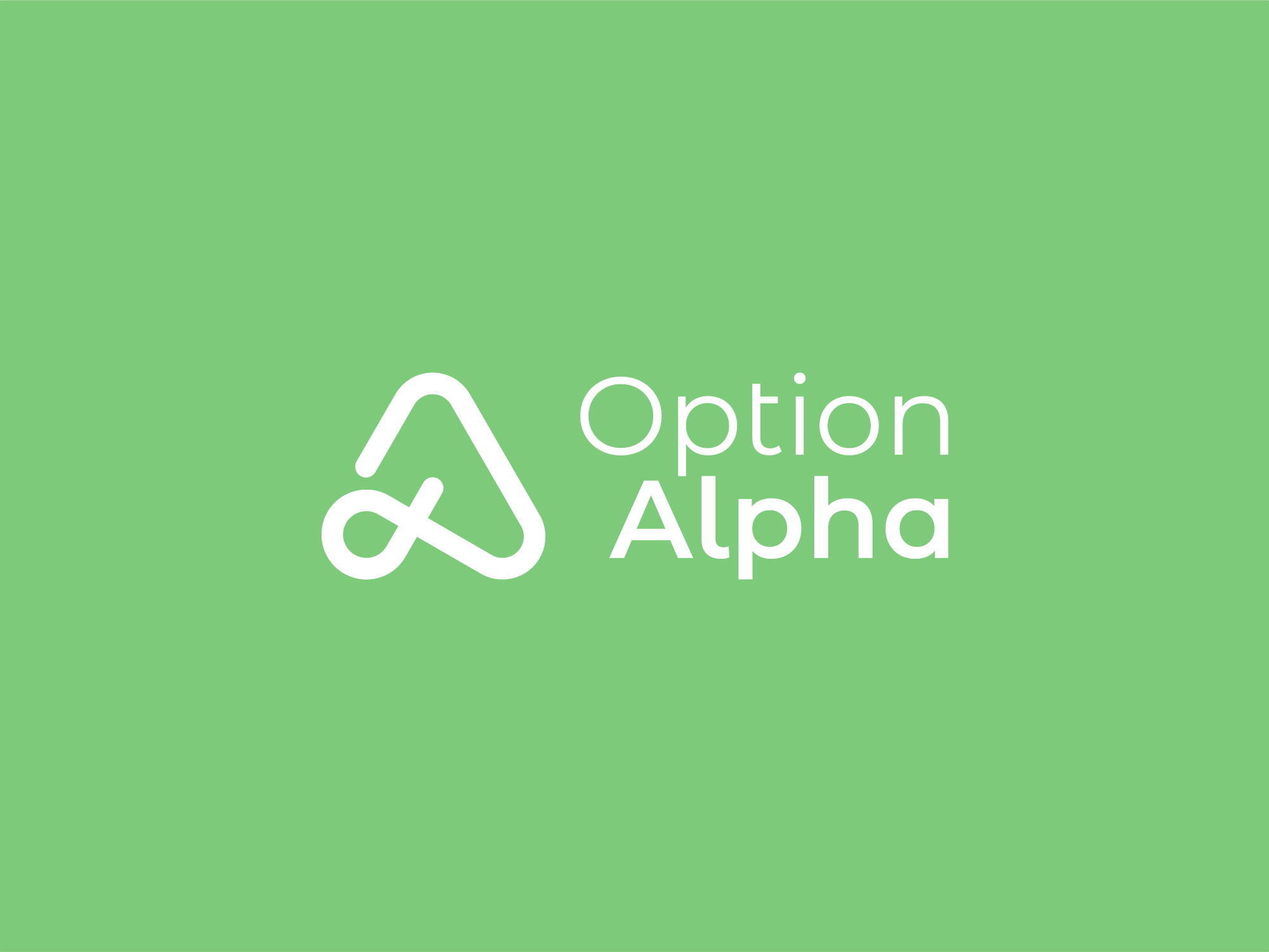 Option Alpha | Logo Design alpha branding clever construction corporate design geometric logo geometry graphic design icon investments letter line logo logo design logotype minimalist monogram shape triangle