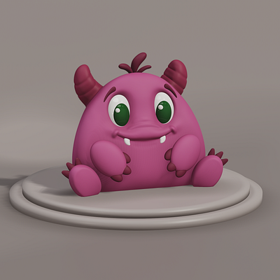 3D Monster 3d character character design design illustration