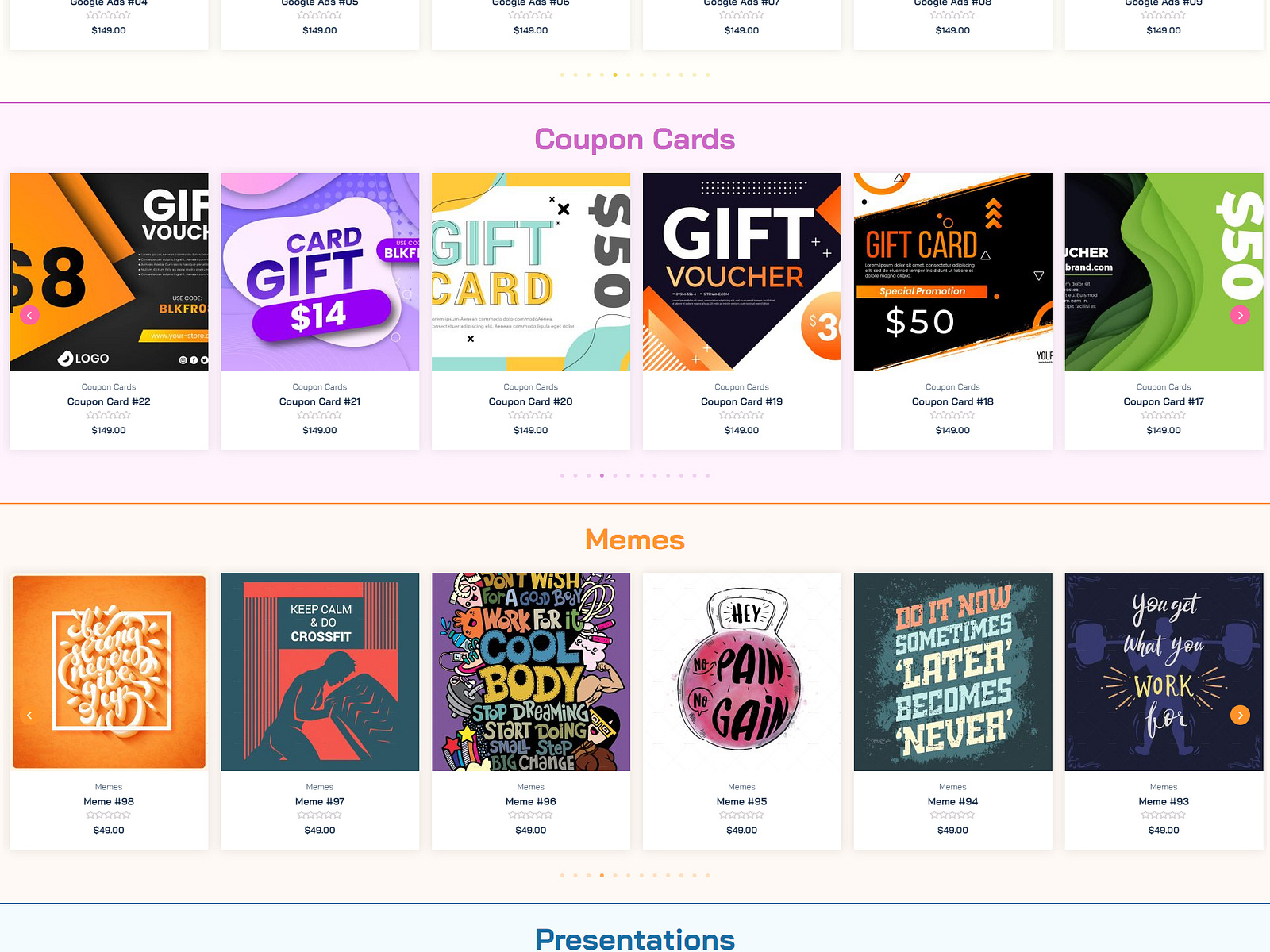Online Marketplace Design by Rocktomic Marketing on Dribbble