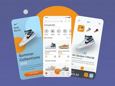 Store Shoes - Mobile App app appuiux branding designapp designer dribbble dribbbleshot ecommerce figmadesign mobileapp shoes shoesadidas shoesproduct uidesign uidesigner uiuxdesign uiuxindonesia uxdesign uxdesigner visualdesign