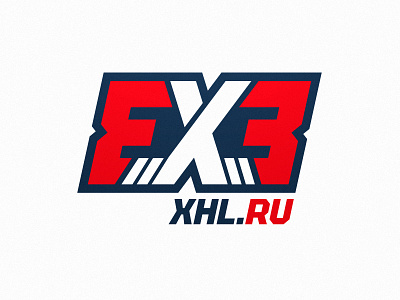 Ice Hockey league 3x3 3x3 extreme hockey logo ice hockey logo sport sportbranding sportlogo
