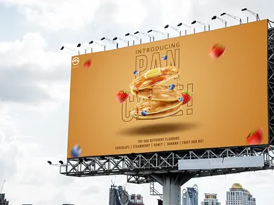 The Mouth-Watering Design of Our Signature Pancakes branding desserts graphic design logo marketting pan cakes product launch sweet