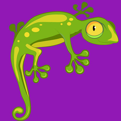 Sly lizard drawing art design dragon graphic design green illustration lizard reptile