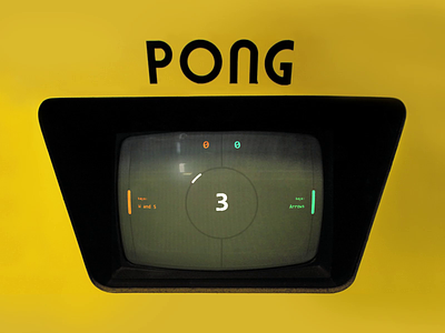 JavaScript Pong Game 2d arcade game gamedev javascript js play pong retro ui web