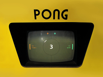 JavaScript Pong Game 2d arcade game gamedev javascript js play pong retro ui web