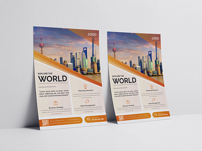 Flyer design template businessflyer creative creative flyer design doctorflyer flyer flyerdesign graphic design illustration